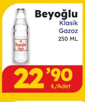 Beyoğlu Klasik Gazoz 250 Ml