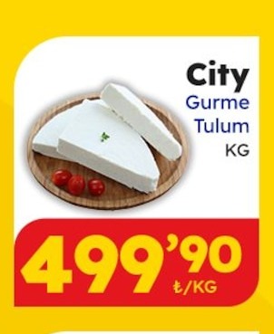 City Gurme Tulum Peyniri Kg