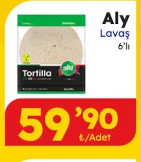 Aly Lavaş 6'Lı