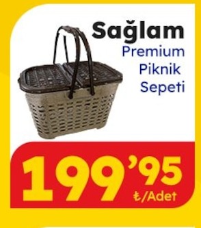 Saglam Premium Piknik Sepeti