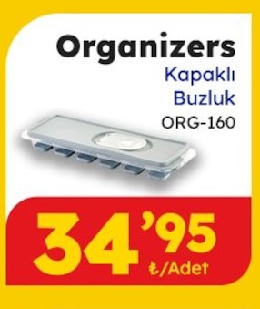 Organizers Kapaklı Buzluk Org-160