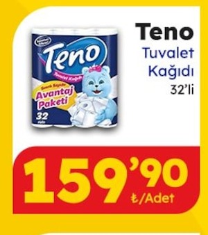 Teno Tuvalet Kağıdı 32'Li