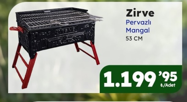 Zirve Pervazli Mangal 53 Cm