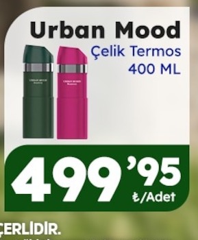 Urban Mood Çelik Termos 400 Ml