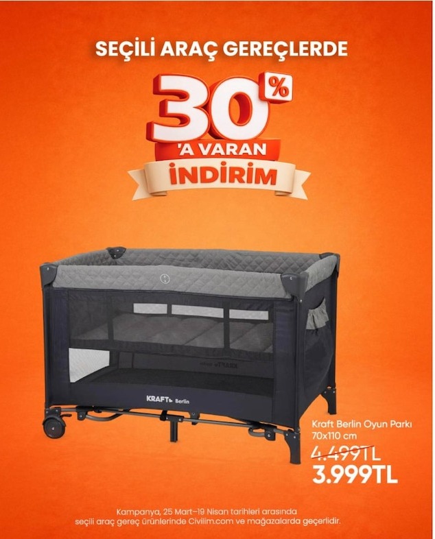 Kraft Berlin Oyun Parkı 70X110 Cm