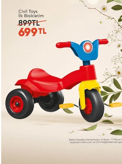 Civil Toys İlk Bisikletim