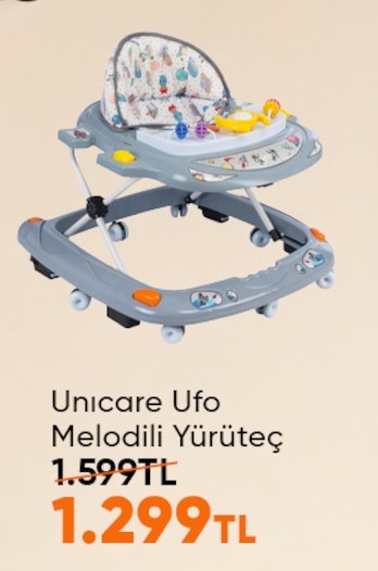 Unicare Ufo Melodili Yürüteç