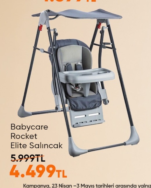 Babycare Rocket Elite Salıncak