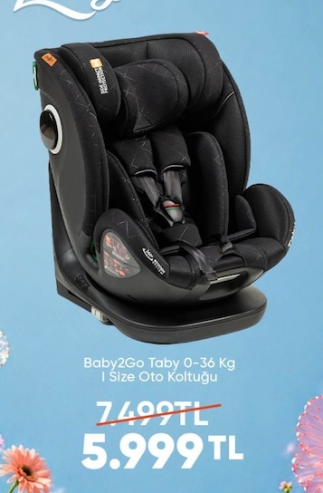 Baby2Go Taby 0-36 Kg I Size Oto Koltuğu