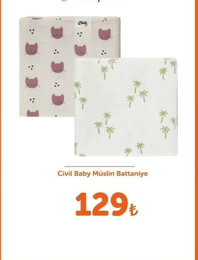 Civil Baby Müsli̇N Battaniye