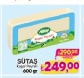 Sütaş Kaşar Peyniri 600 Gr