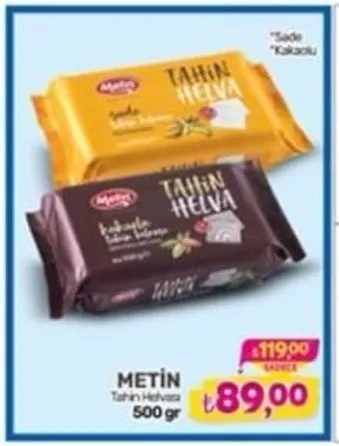 Metin Tahin Helvası 500 Gr