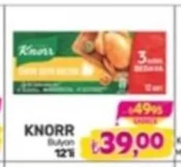 Knorr Tavuk Suyu Bulyon 12'Li