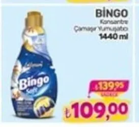 Bi̇Ngo Konsantre Çamaşır Yumuşatıcı 1440 Ml