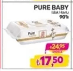 Pure Baby Islak Havlu 90'Lı