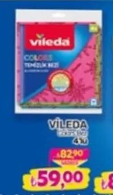 Vi̇Leda Colors Temizlik Bezi 4'Lü