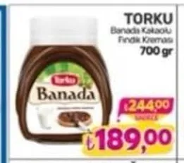 Torku Banada Kakaolu Fındık Kreması 700 Gr