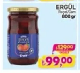 Ergül Reçel/Cam 800 Gr