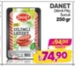 Danet Dilimli Piliç Sucuk 250 Gr