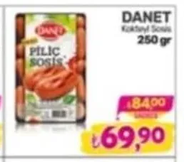 Danet Kokteyl Sosis 250 Gr