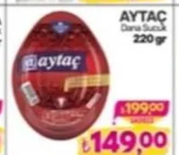Aytaç Dana Sucuk 220 Gr