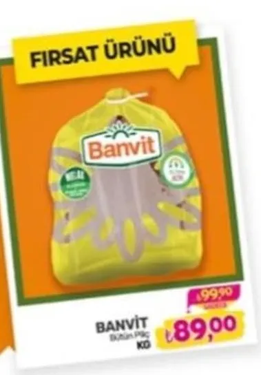 Banvi̇T Bütün Piliç Kg