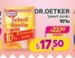 Dr.Oetker Şekerli Vanilin 10'Lu