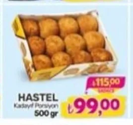 Hastel Kadayıf Porsiyon 500 Gr