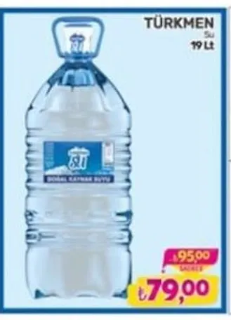 Türkmen Su 19 Lt