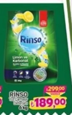 Ri̇Nso Toz Çamaşır Deterjanı 6 Kg