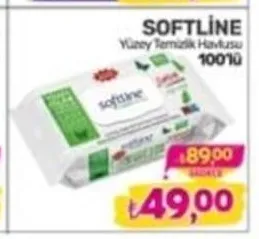 Softline Yüzey Temizlik Havlusu 100'Lü