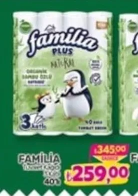 Familia Tuvalet Kağıdı 40%