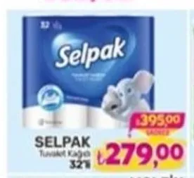 Selpak Tuvalet Kağıdı 32'Li