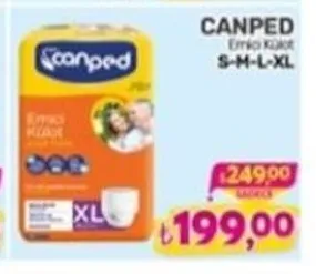 Canped Emici Külot S-M-L-Xl