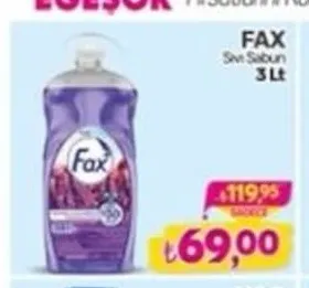 Fax Sıvı Sabun 3 Lt