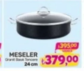 Meseler Granit Basık Tencere 24 Cm