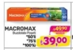 Macromax Buzdolabı Poşeti