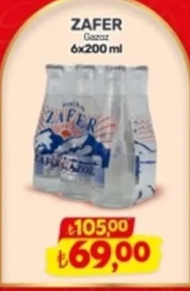 Zafer Gazoz 6X200 Ml