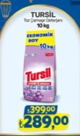 Tursil Toz Çamaşır Deterjanı 10 Kg