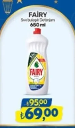Fairy Sıvı Bulaşık Deterjanı 650 Ml