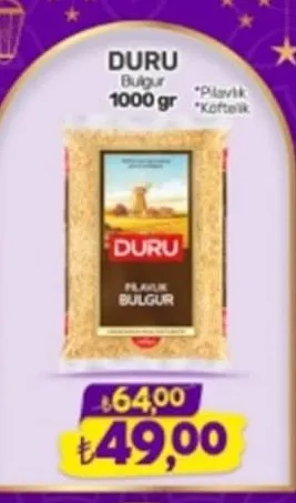 Duru Bulgur 1000 Gr