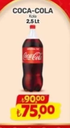 Coca-Cola Kola 2,5 Lt