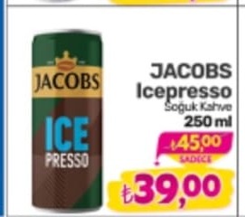 Jacobs Icepresso Soğuk Kahve 250 Ml