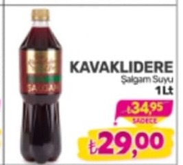 Kavaklıdere Şalgam Suyu 1 Lt