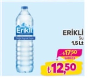 Erikli Su 1,5 Lt