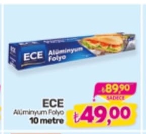 Ece Alüminyum Folyo 10 Metre