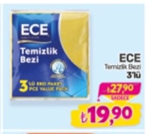 Ece Temizlik Bezi 3'Lü