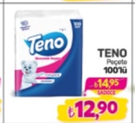 Teno Peçete 100'Lü
