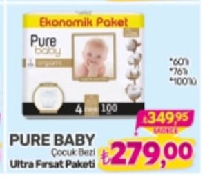 Pure Baby Çocuk Bezi Ultra Fırsat Paketi