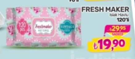 Fresh Maker Islak Havlu 120'Li